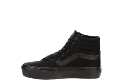 Vans Womens Filmore High Top Platform Sneaker - Black -Fashion Shoe Store US 01 401394 03