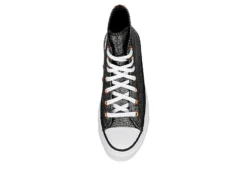 Converse Womens Chuck Taylor All Star High Top Platform Sneaker - Black -Fashion Shoe Store US 01 401474 05