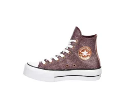 Converse Womens Chuck Taylor All Star High Top Platform Sneaker - Burgundy -Fashion Shoe Store US 01 401475 03