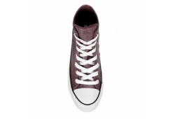 Converse Womens Chuck Taylor All Star High Top Platform Sneaker - Burgundy -Fashion Shoe Store US 01 401475 05