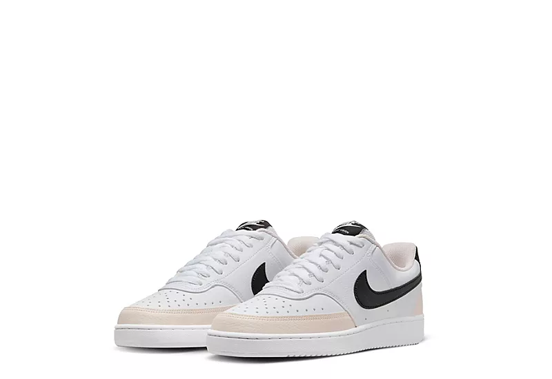 Nike Womens Court Vision Low Next Nature Sneaker - White 1 Nike Womens Court Vision Low Next Nature Sneaker - White