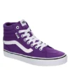 Vans Womens Filmore High Top Sneaker - Purple