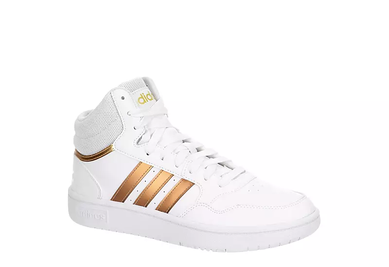 Adidas Womens Hoops 3.0 Sneaker - White 1 Adidas Womens Hoops 3.0 Sneaker - White
