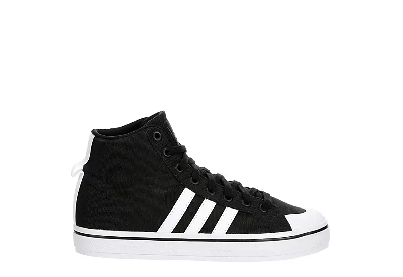 Adidas Womens Bravada 2.0 Mid Sneaker - Black 2 Adidas Womens Bravada 2.0 Mid Sneaker - Black - Image 2