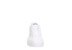 Adidas Womens Court Platform Sneaker - White -Fashion Shoe Store US 01 401586 02