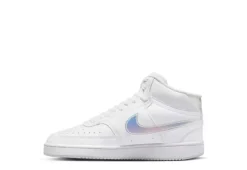 Nike Womens Court Vision Mid Sneaker - White 9 Nike Womens Court Vision Mid Sneaker - White -Fashion Shoe Store US 01 401631 02