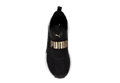 Puma Womens Softride Enzo Evo Slip-on Sneaker - Black 12 Puma Womens Softride Enzo Evo Slip-on Sneaker - Black -Fashion Shoe Store US 01 401663 05