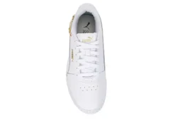 Puma Womens Carina 2.0 Charm Sneaker - White -Fashion Shoe Store US 01 401669 05