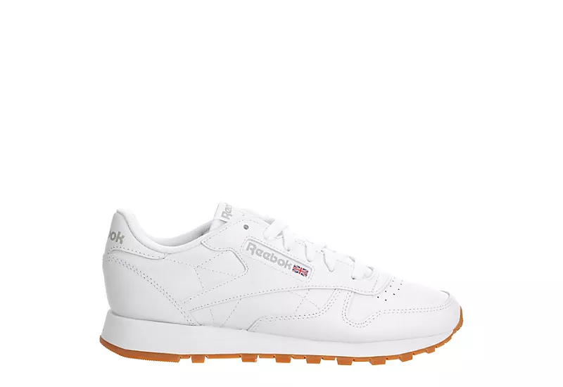 Reebok Womens Classic Leather Sneaker - White 2 Reebok Womens Classic Leather Sneaker - White - Image 2