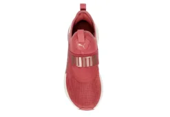 Puma Womens Softride Enzo Evo Slip On Running Shoe - Blush -Fashion Shoe Store US 01 401827 05
