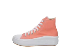 Converse Womens Chuck Taylor All Star Move High Top Sneaker - Pink -Fashion Shoe Store US 01 401832 03