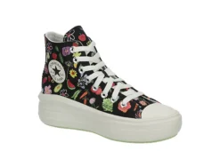 Converse Womens Chuck Taylor All Star Move High Top Sneaker - Multicolor