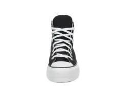 Converse Womens Chuck Taylor All Star High Top Platform Sneaker - Black -Fashion Shoe Store US 01 431054 02