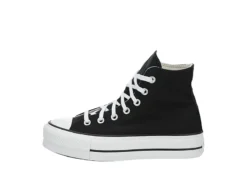 Converse Womens Chuck Taylor All Star High Top Platform Sneaker - Black -Fashion Shoe Store US 01 431054 03