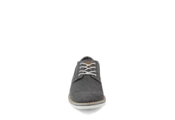 Nunn Bush Mens Barklay Canvas Oxford - Dark Grey -Fashion Shoe Store US 01 500464 02