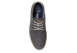 Nunn Bush Mens Barklay Canvas Oxford - Dark Grey -Fashion Shoe Store US 01 500464 05
