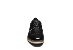 Stacy Adams Mens Synergy Wingtip Oxford - Black -Fashion Shoe Store US 01 500771 02