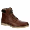 Franco Fortini Mens Wyatt Lace-up Boot - Brown