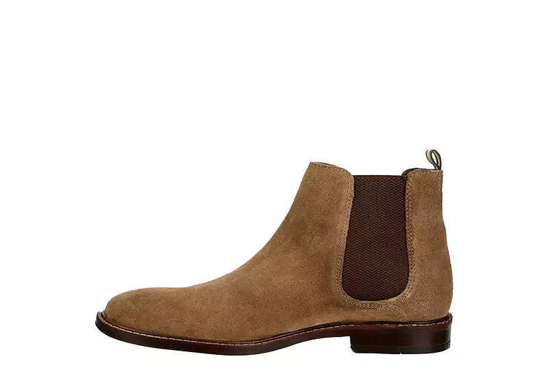 Franco Fortini Mens Glory Chelsea Boot - Taupe 4 Franco Fortini Mens Glory Chelsea Boot - Taupe - Image 4