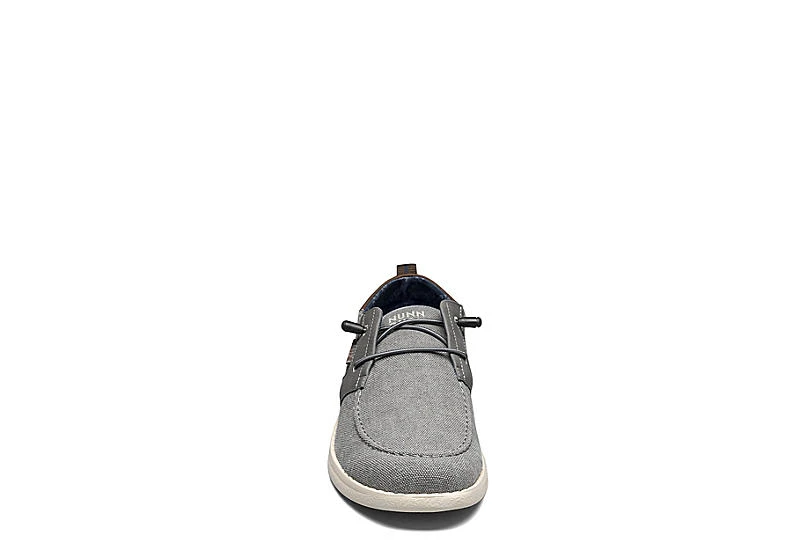 Nunn Bush Mens Brewski Slip On Sneaker - Grey 3 Nunn Bush Mens Brewski Slip On Sneaker - Grey - Image 3