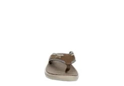 Heydude Mens Sami Flip Flop Sandal - Brown -Fashion Shoe Store US 01 501477 02