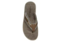 Heydude Mens Sami Flip Flop Sandal - Brown -Fashion Shoe Store US 01 501477 05