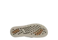 Heydude Mens Sami Flip Flop Sandal - Brown -Fashion Shoe Store US 01 501477 06