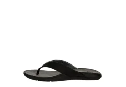 Reef Mens San Onofre Flip Flop Sandal - Black -Fashion Shoe Store US 01 501590 03