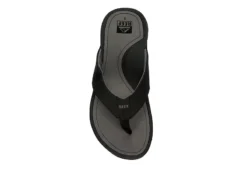 Reef Mens San Onofre Flip Flop Sandal - Black -Fashion Shoe Store US 01 501590 05