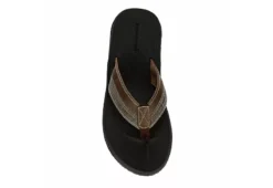 Day Five Mens Board Walk Flip Flop Sandal - Brown -Fashion Shoe Store US 01 501730 05