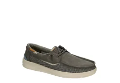 Heydude Mens Welsh Boat Shoe - Dark Grey