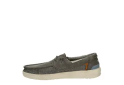 Heydude Mens Welsh Boat Shoe - Dark Grey -Fashion Shoe Store US 01 501810 03