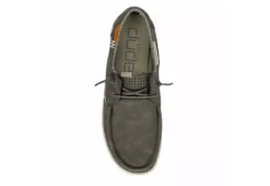 Heydude Mens Welsh Boat Shoe - Dark Grey -Fashion Shoe Store US 01 501810 05