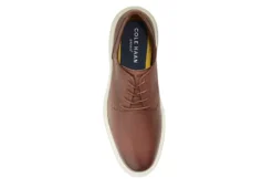 Cole Haan Mens Grand Plain Toe Oxford - Tan -Fashion Shoe Store US 01 501814 02