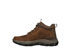 Skechers Mens Respected-boswell Lace-up Boot - Brown -Fashion Shoe Store US 01 501926 02