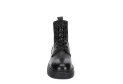 Franco Fortini Mens Ryker Lace-up Boot - Black -Fashion Shoe Store US 01 501935 02