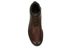Franco Fortini Mens Range Lace-up Boot - Brown -Fashion Shoe Store US 01 501937 05