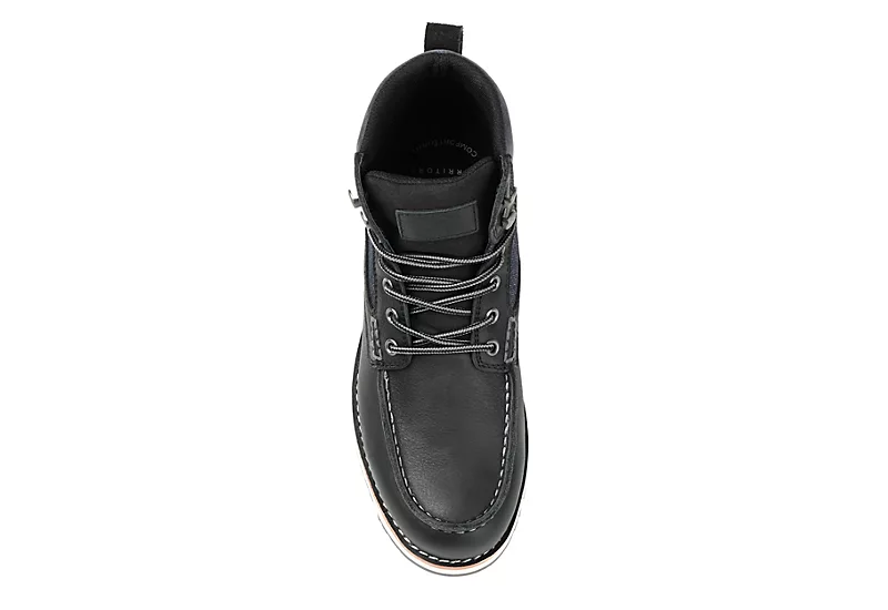 Territory Mens Macktwo Lace-up Boot - Black 6 Territory Mens Macktwo Lace-up Boot - Black - Image 6