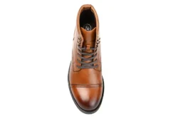 Thomas & Vine Mens Darko Lace-up Boot - Cognac 12 Thomas & Vine Mens Darko Lace-up Boot - Cognac -Fashion Shoe Store US 01 501980 05