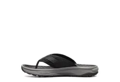 Florsheim Mens Tread Lite Flip Flop Sandal - Black 10 Florsheim Mens Tread Lite Flip Flop Sandal - Black -Fashion Shoe Store US 01 502189 03