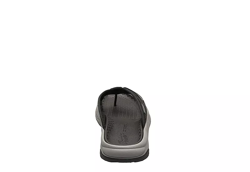Florsheim Mens Tread Lite Flip Flop Sandal - Black 5 Florsheim Mens Tread Lite Flip Flop Sandal - Black - Image 5