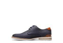 Florsheim Mens Highland Canvas Oxford - Navy -Fashion Shoe Store US 01 502208 03