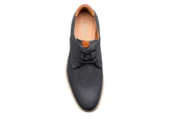 Florsheim Mens Highland Canvas Oxford - Navy -Fashion Shoe Store US 01 502208 05