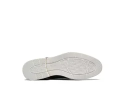 Florsheim Mens Highland Canvas Oxford - Navy -Fashion Shoe Store US 01 502208 06