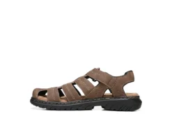 Dr. Scholl's Mens Candid Outdoor Sandal - Brown -Fashion Shoe Store US 01 502231 03