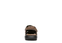 Dr. Scholl's Mens Candid Outdoor Sandal - Brown -Fashion Shoe Store US 01 502231 04