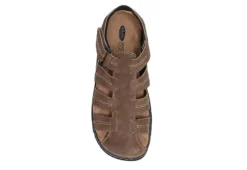 Dr. Scholl's Mens Candid Outdoor Sandal - Brown -Fashion Shoe Store US 01 502231 05