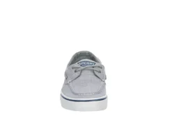 Sperry Mens Halyard 2-eye Slip On Sneaker - Pale Grey -Fashion Shoe Store US 01 502250 02