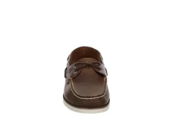 Sperry Mens Leeward Boat Shoe - Brown -Fashion Shoe Store US 01 502254 02