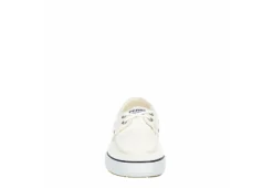 Sperry Mens Halyard 2-eye Sneaker - Off White -Fashion Shoe Store US 01 502276 02